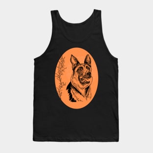 German Shepherd Tank Top